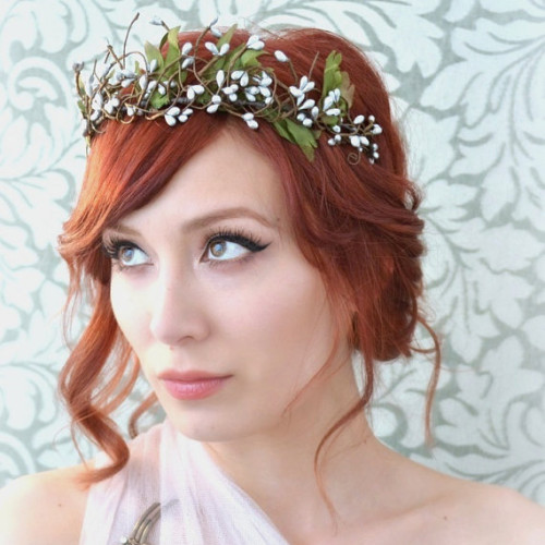 bohemian wedding hair